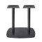 Modern Square  Table Base | Light Oak Column with White Square Pedestal for Cafe & Dining Tables