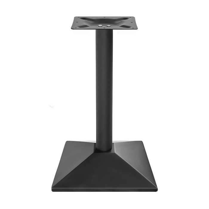 Commercial Table Base |  Stamped Metal Leg for Cafe & Dining Tables