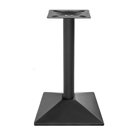 Commercial Table Base | Stamped Metal Leg for Cafe & Dining Tables