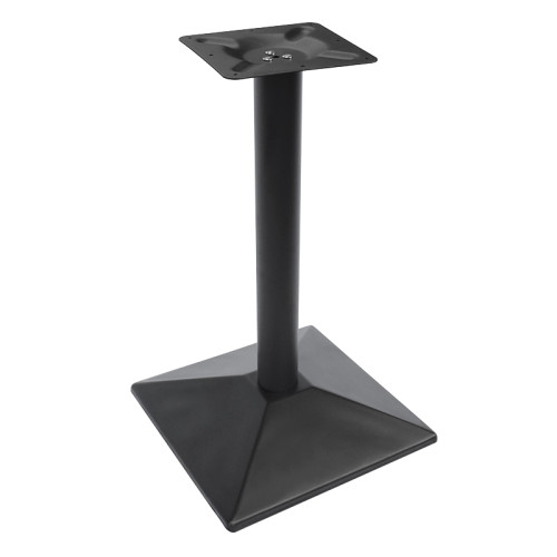 Commercial Table Base |  Stamped Metal Leg for Cafe & Dining Tables