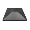 Commercial Table Base |  Stamped Metal Leg for Cafe & Dining Tables