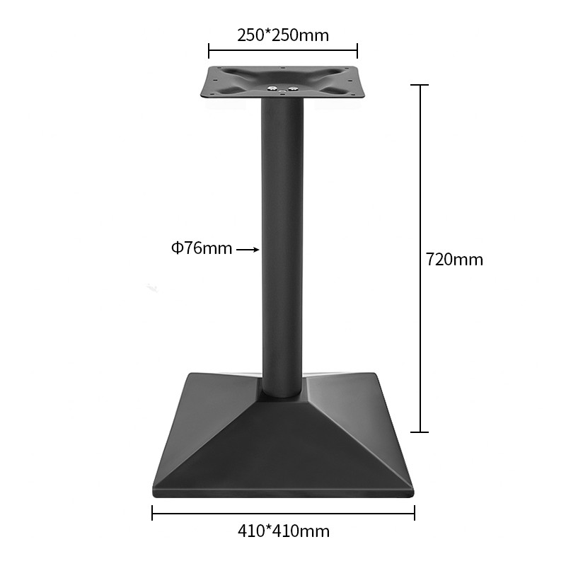 Iron Table Leg Dimensions