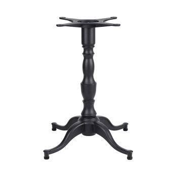 Vintage Cast Iron Table Base | Ornate 4-Claw Pedestal for French & Farmhouse Dining Tables