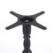 Vintage Cast Iron Table Base | Ornate 4-Claw Pedestal for French & Farmhouse Dining Tables