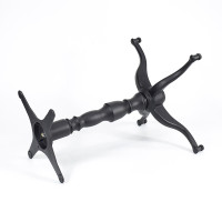 Vintage Cast Iron Table Base | Ornate 4-Claw Pedestal for French & Farmhouse Dining Tables
