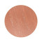 Round Red Travertine Sintered Stone Table Top | Matte Finish with Brushed Rose Gold Stainless Steel Rim