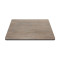 Square HPL Compact Table Top | Cement-Look Finish Commercial Grade HPL Table Surface for Cafes & Restaurants