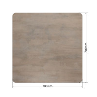 Square HPL Compact Table Top | HPL Table Top For Commercial Use
