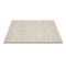 Square Beige Travertine Melamine Table Top | Commercial Grade Laminate Surface for Cafes & Restaurants