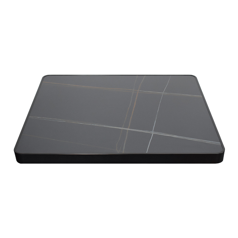 Commercial table tops in various restaurant applications