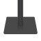 Matte Black Square Table Base   | Heavy Duty Single Column Leg for Cafe & Dining Tables