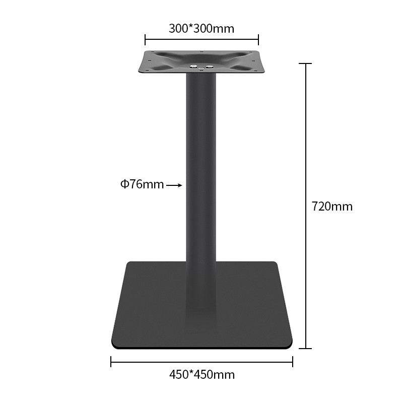 Stainless Steel Table Leg Dimensions
