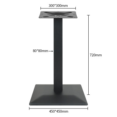 commercial table base   | Stamped Iron Table Base