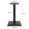commercial table base | Stamped Iron Table Base