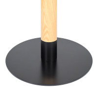 Two tone iron base dining table with slate top | Heavy Duty Commercial Restaurant Table