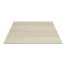Square Dining Table | Minimalist Cafe Table with Wood Grain & White Metal Base