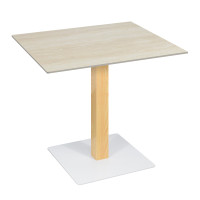 Heavy duty commercial restaurant table | Iron Base Dining Table with Slate Top