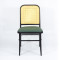 Black Metal Frame Dining Chair | Modern upholstered dining chairs