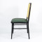 Black Metal Frame Dining Chair | Modern upholstered dining chairs
