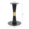 Commercial Table Bases |  Modern Conical Table Base