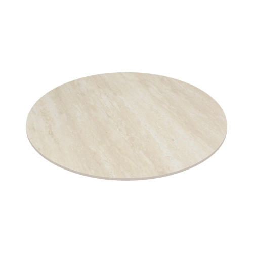 Heavy duty commercial round table | Stainless Steel Dining Table with Slate Top