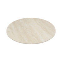 Heavy duty commercial round table | Stainless Steel Dining Table with Slate Top