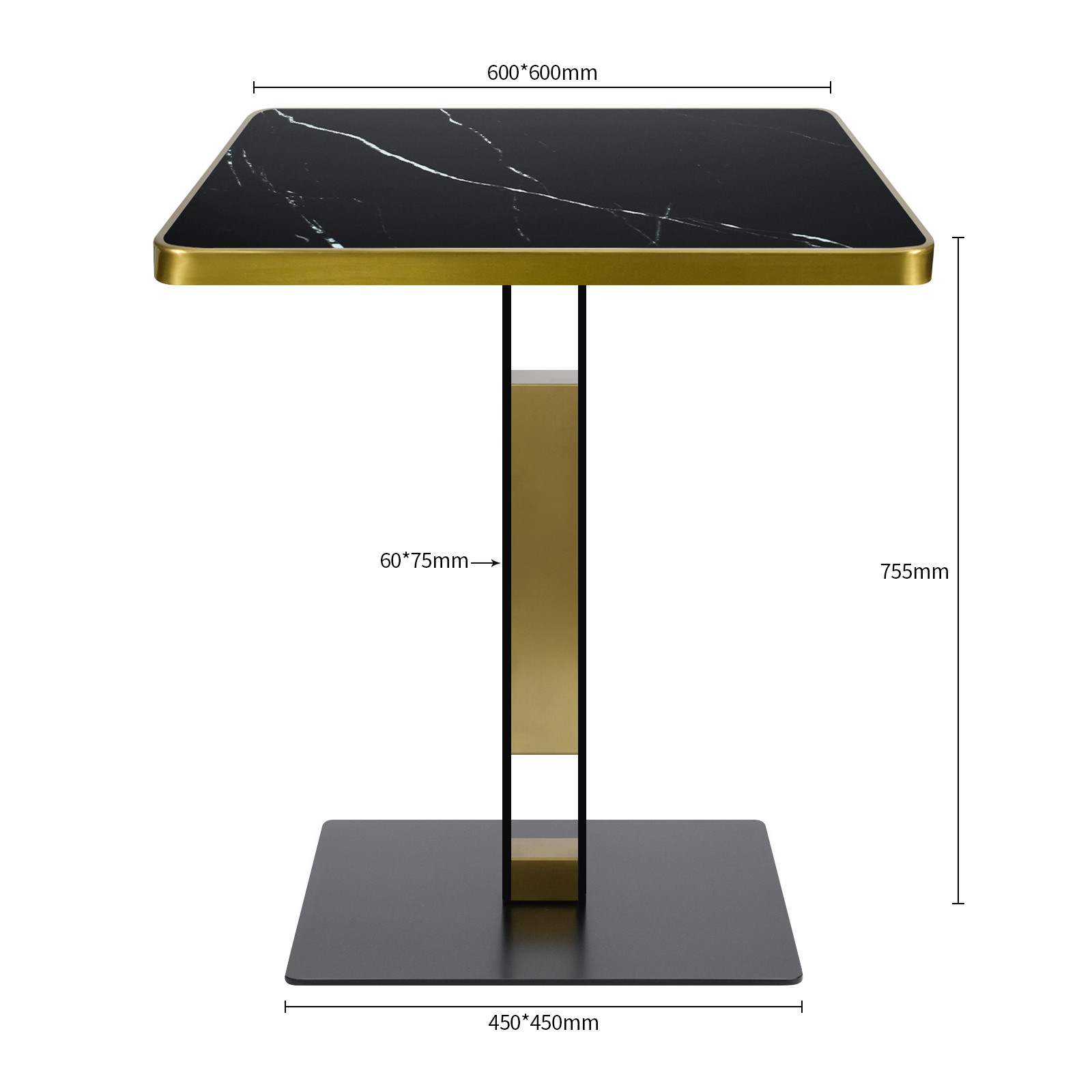 Stainless Steel Table Leg Dimensions