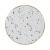 Round Iron Base Dining Table with Slate Top | wholesale Heavy duty commercial dining table