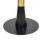 Round  Sintered Stone Dining Table | Heavy duty iron cafe table