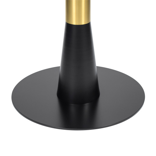 Round  Sintered Stone Dining Table | Heavy duty iron cafe table