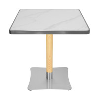 Square Sintered Stone Dining Table | Heavy duty commercial dining table