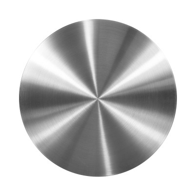 Round Brushed Stainless Steel Table Top | Commercial Metal Table Top