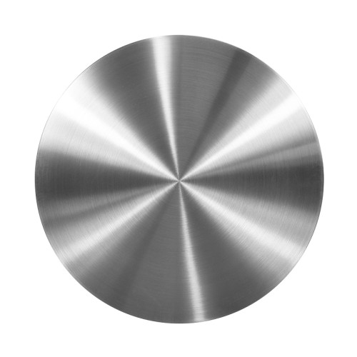 Round Brushed Stainless Steel Table Top | Commercial Metal Table Top