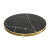 Round Black Marble-Effect Porcelain Table Top | Wholesale Table Top For Restaurant
