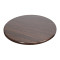 Round Wood-Grain High Pressure Laminate Table Top | Commercial Grade for Restaurant & Cafe