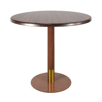 Round Wood-Grain High Pressure Laminate Table Top | Wholesale estaurant Table Top