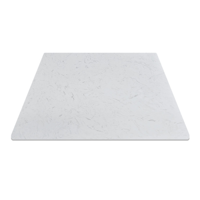 Square White Marble Table Top | Commercial Grade for Restaurant & Cafe
