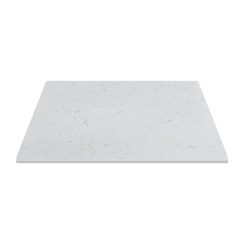 Square White Marble Table Top | Commercial Grade for Restaurant & Cafe