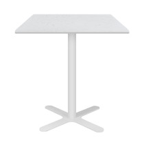 Square White Marble Table Top | Commercial Grade for Restaurant & Cafe