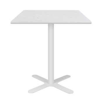 Square White Marble Table Top | Commercial Grade for Restaurant & Cafe