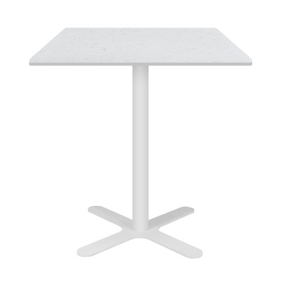 Square White Marble Table Top | Commercial Grade for Restaurant & Cafe