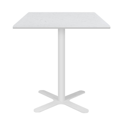Square White Marble Table Top | Commercial Grade for Restaurant & Cafe