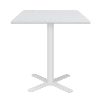 Square White Marble Table Top | Commercial Grade for Restaurant & Cafe