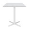 Square White Marble Table Top | Commercial Grade for Restaurant & Cafe