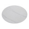 Oval Sintered Stone Dining Table | Stainless Steel Frame & Base for Commercial Restaurant & Cafe
