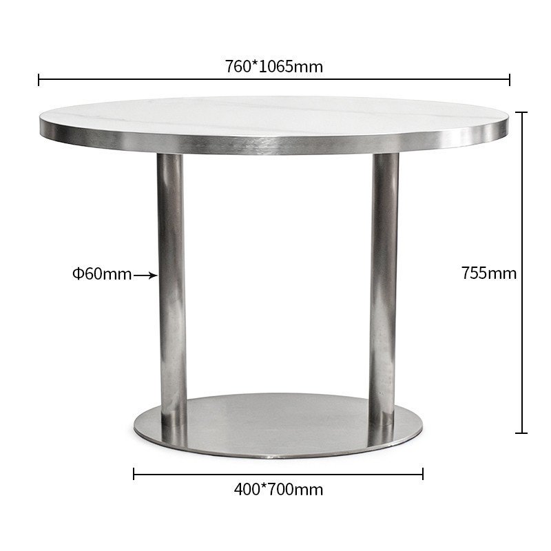 Stainless Steel Table Leg Dimensions