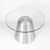 Round Glass Tabletop | Commercial Outdoor Table Top