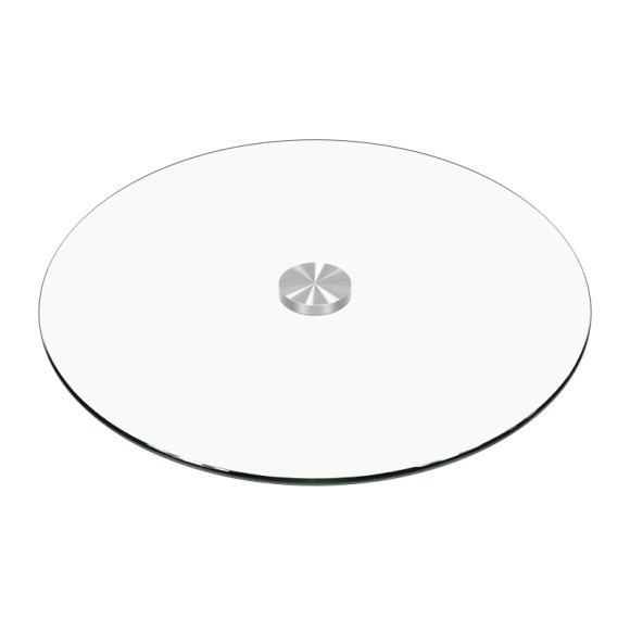 Round Glass Tabletop | Commercial Outdoor Table Top