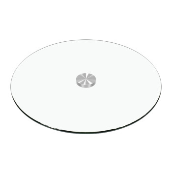 Round Glass Tabletop | Commercial Outdoor Table Top