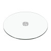 Round Glass Tabletop | Commercial Outdoor Table Top
